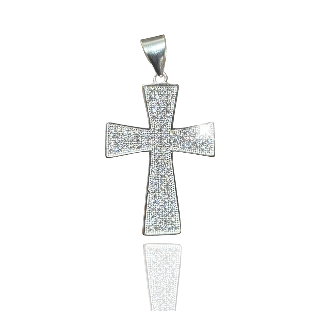 Bust Down Cross Pendant