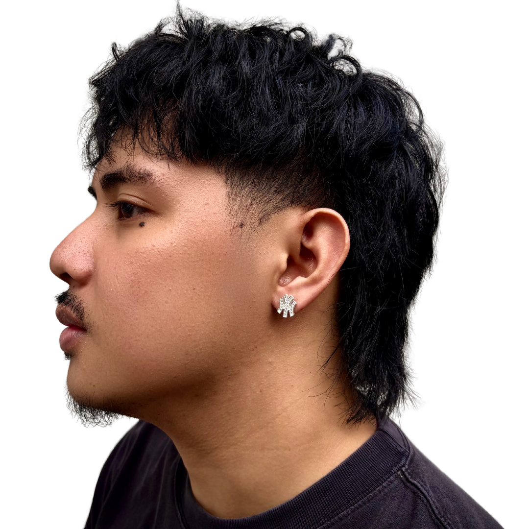 NY Yankees Bling Earrings