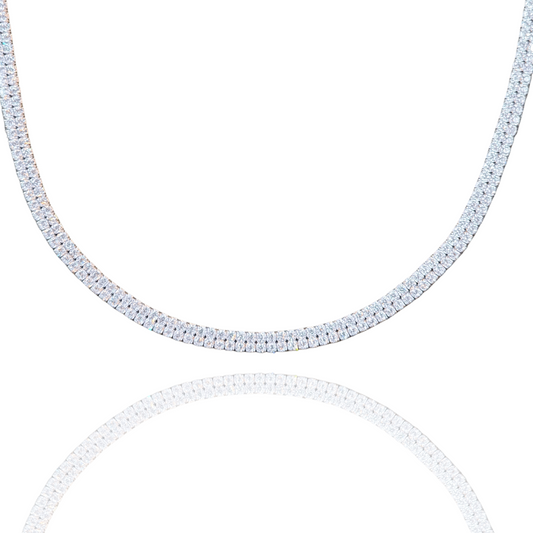 2-Layer Tennis Necklace