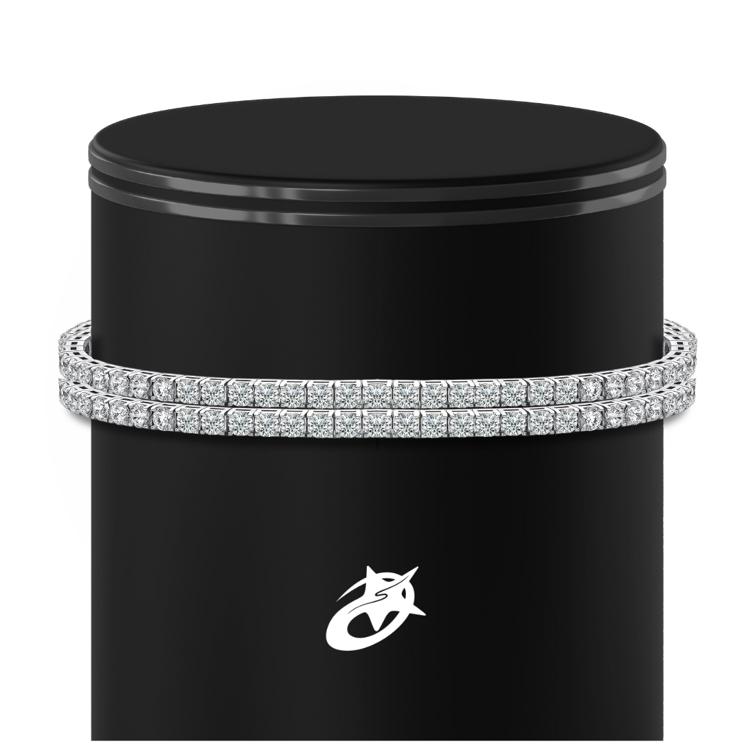 2-Layer Tennis Bracelet