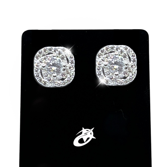 Box Bling Earrings