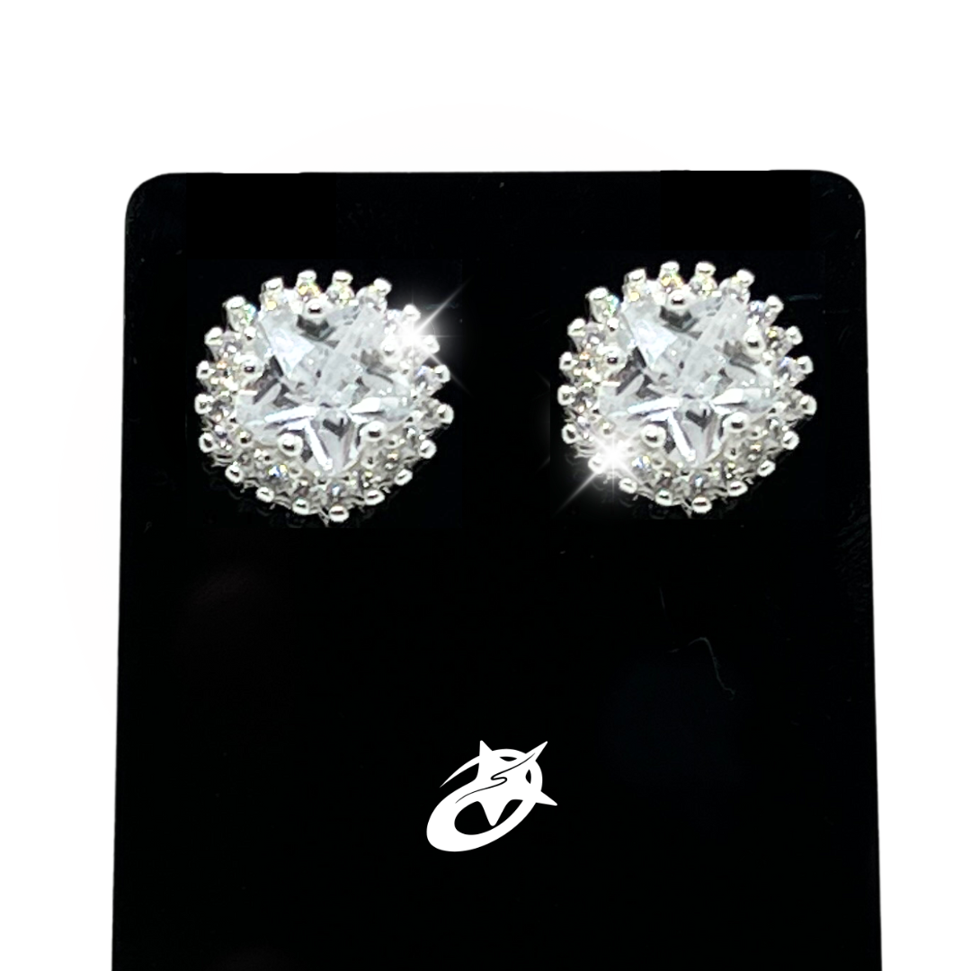 Circle Bling Earrings