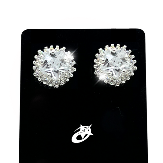 Circle Bling Earrings